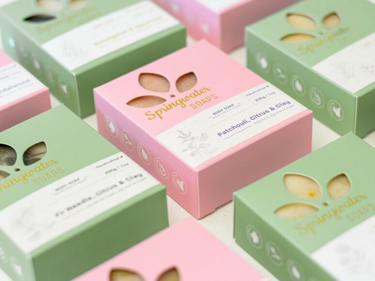 Product Packaging for soaps